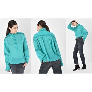 NEW etoile Isabel marant Louna ruffled blouse